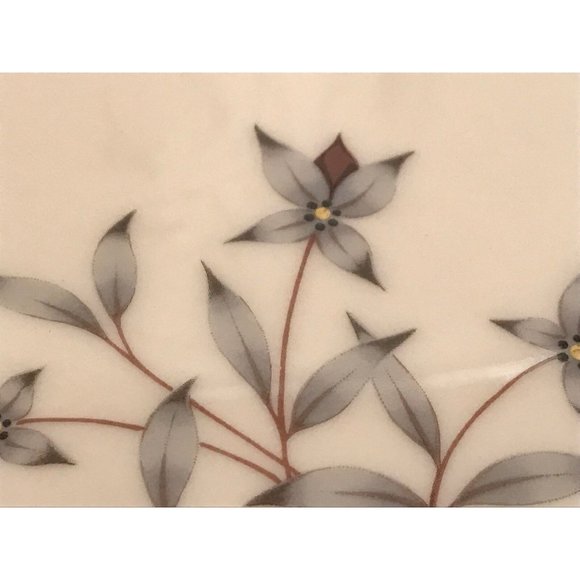 Lenox China Princess Pattern Pair 10.5" Dinner Plates X516 Platinum Band - Picture 5 of 8